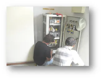 Pemasangan Rectifier & Bank Baterai